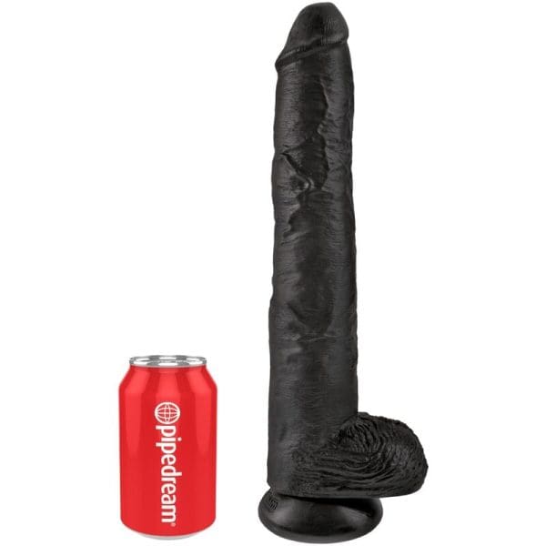 KING COCK - REALISTIC PENIS WITH BALLS 30.5 CM BLACK 5